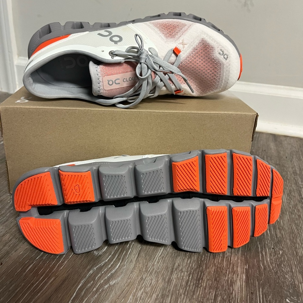 On Running Women's Sneakers - White and Orange